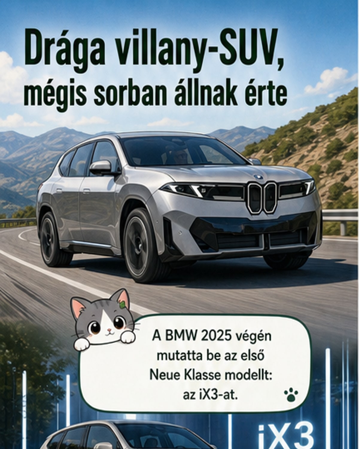 Szárnyal az iX3: 10 ezer darab 4 hónap alatt