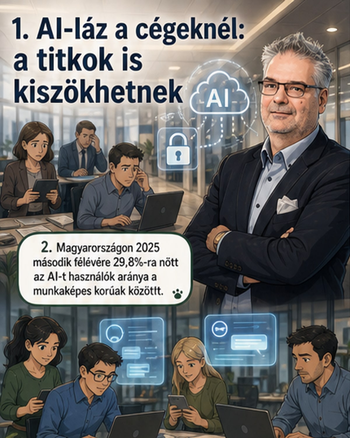 Magyarország az AI élmezőnyébe tört