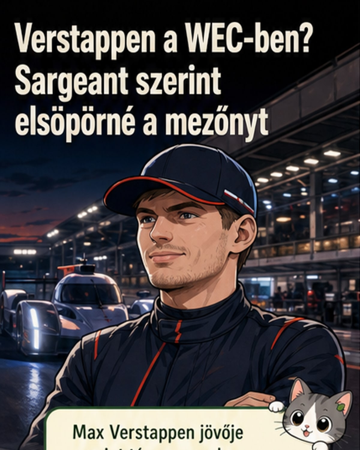 Verstappen a WEC-ben? Sargeant így látja