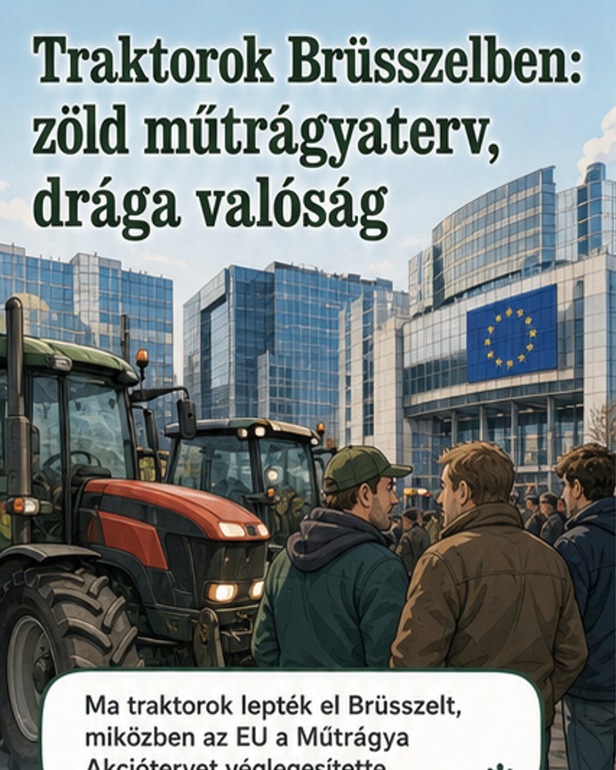 Zöldebb műtrágya, de a gazdák mégsem nyugodtak