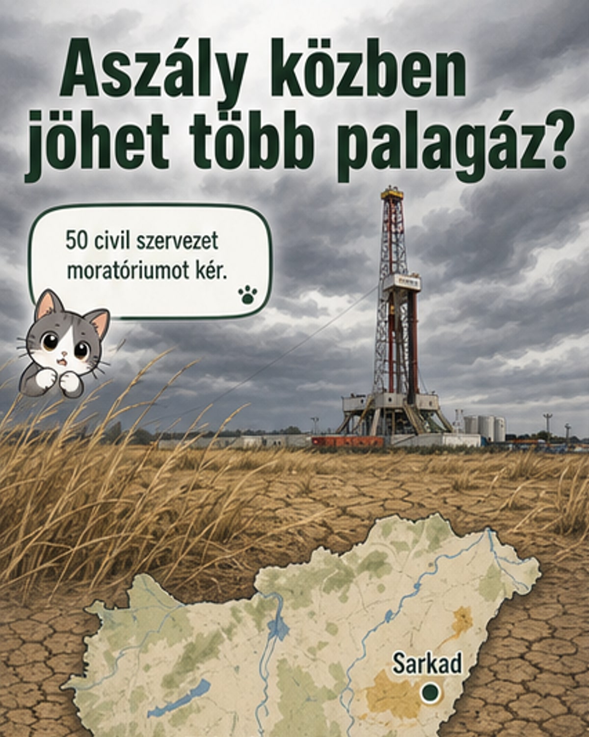 Palagáz vagy víz? Az Alföld kereszttüzében