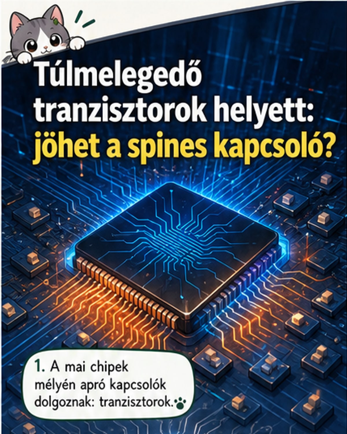 Kvantumspin helyett tranzisztor