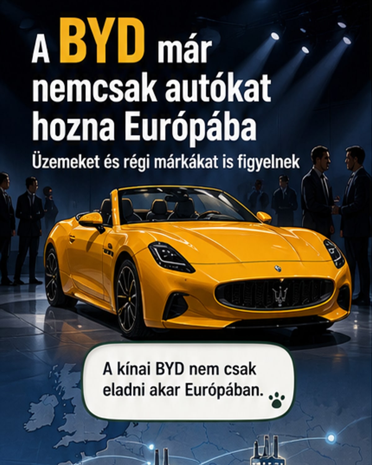 BYD szemmel tartja a Maseratit