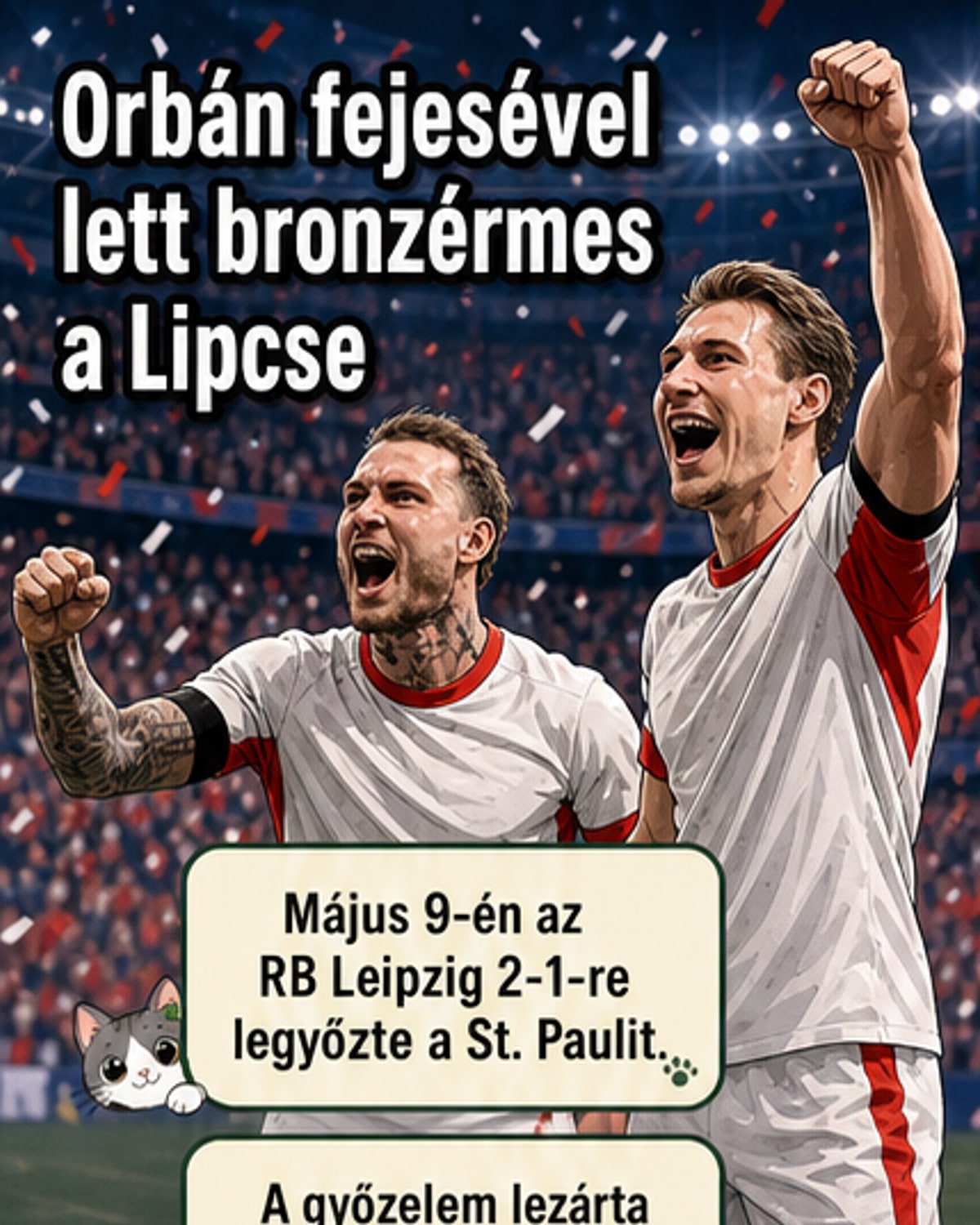 Orbán gólja bronzérmet hozott