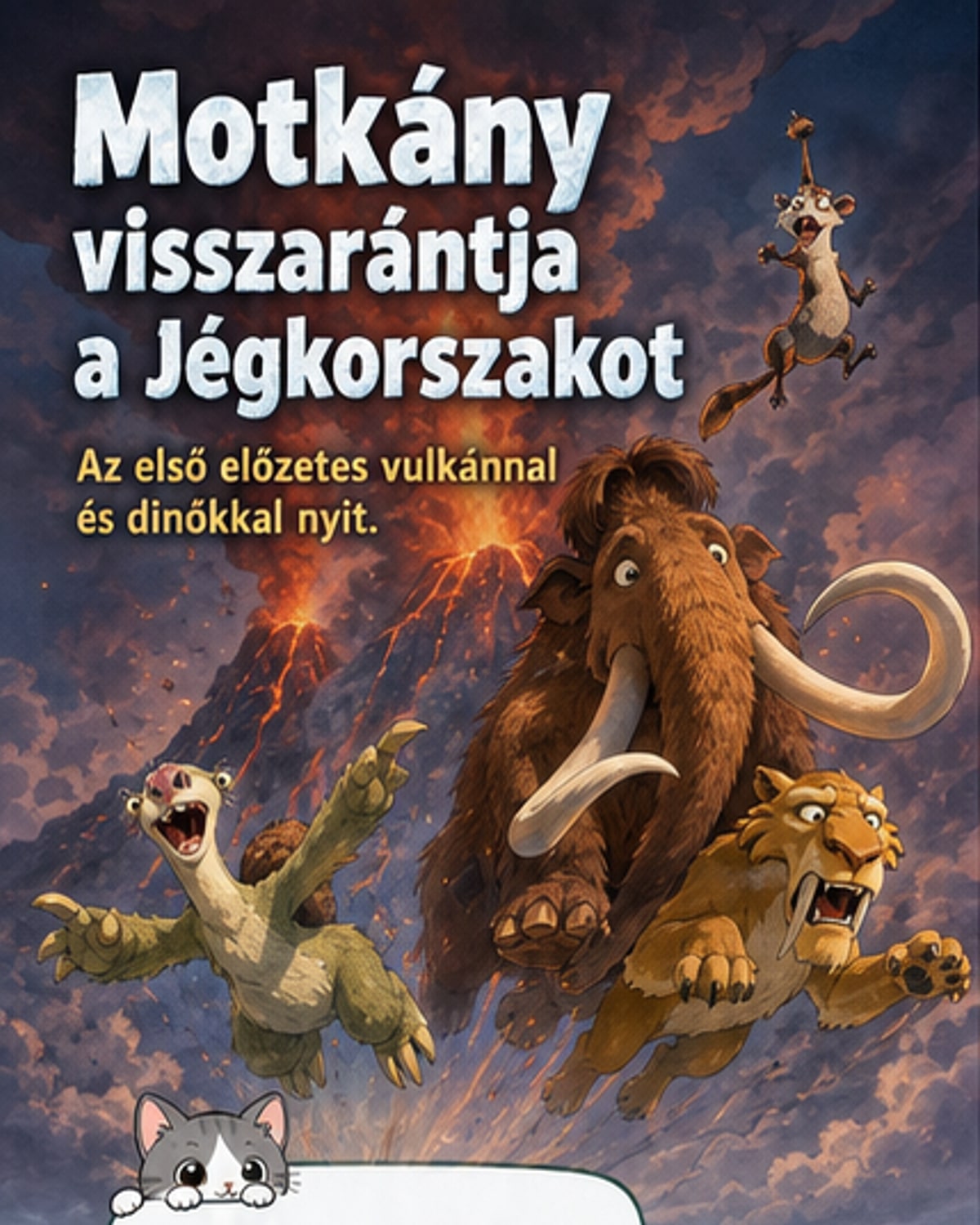 Jégkorszak 6: visszatér a csorda vulkán után
