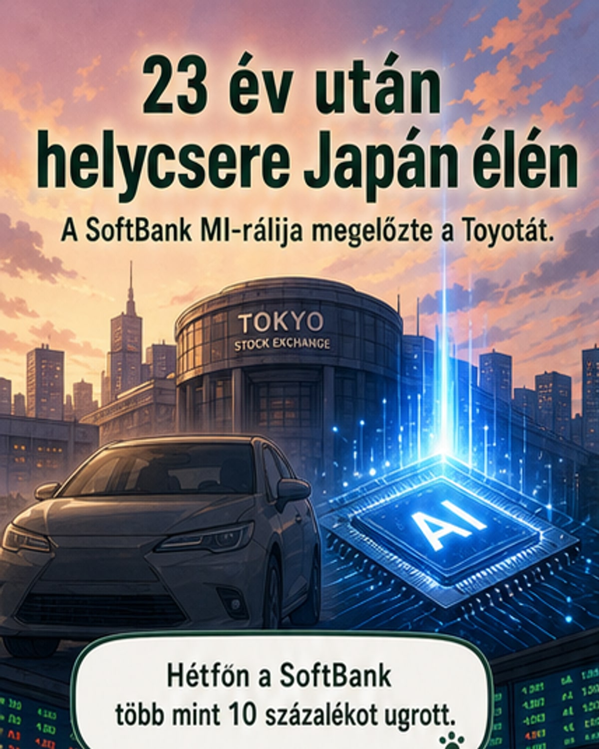 23 év után nem a Toyota a legértékesebb