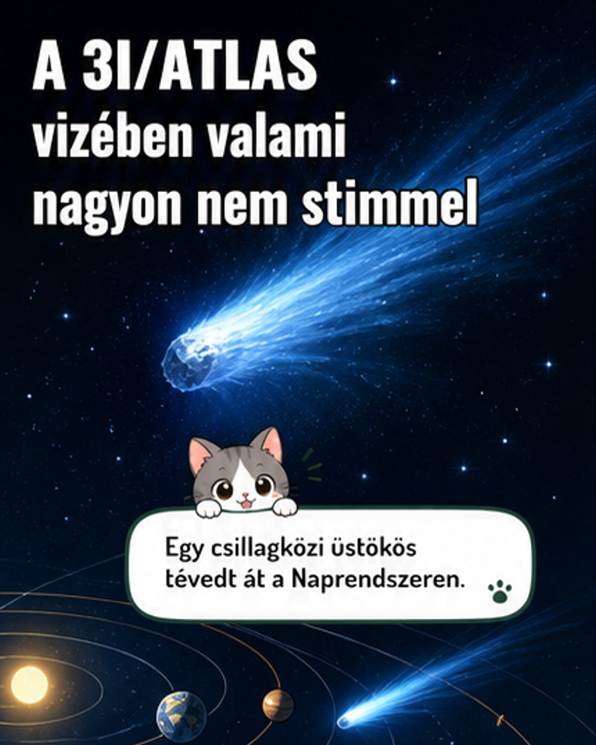 Különös víz a csillagközi üstökösben