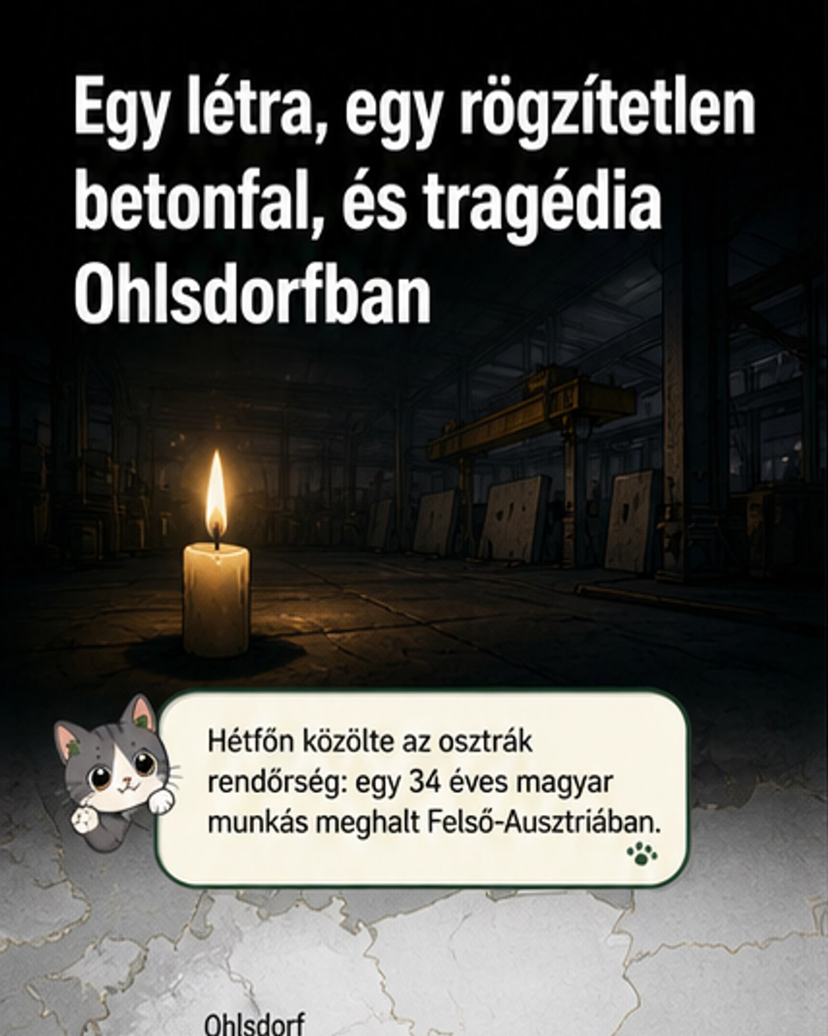 Magyar munkás halt meg Ausztriában