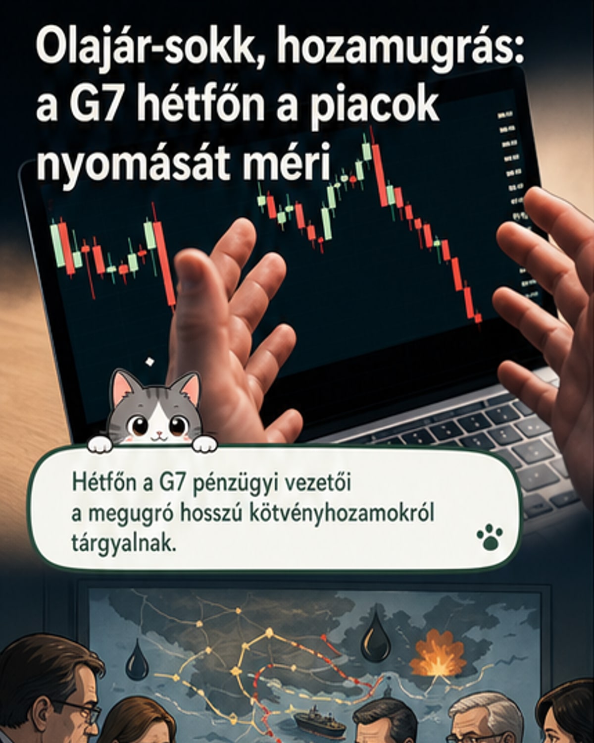 A világ erősei a kötvényhozamok miatt találkoznak