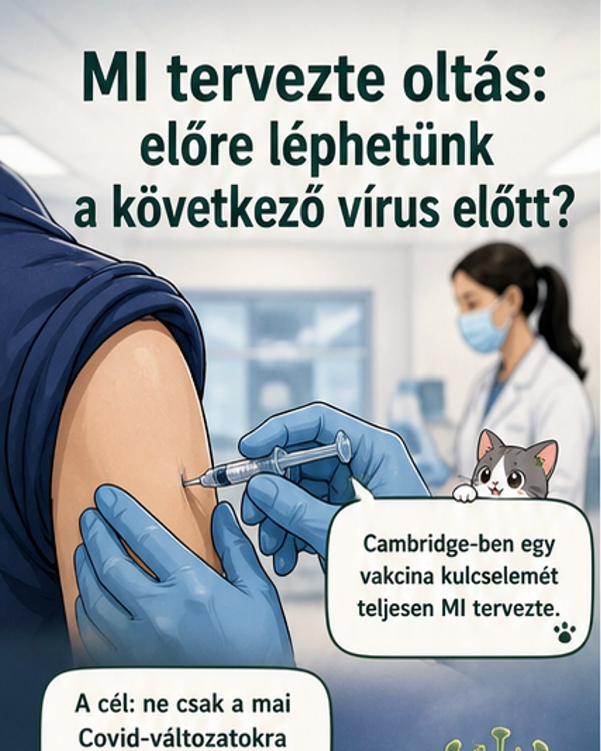 MI tervezte az első univerzális koronavírus-oltást