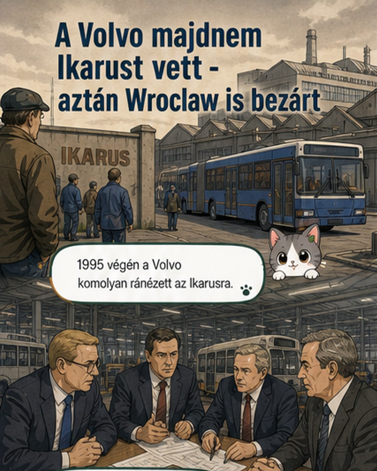 Volvo eladta volna az Ikarust – de inkább Lengyelországot választotta