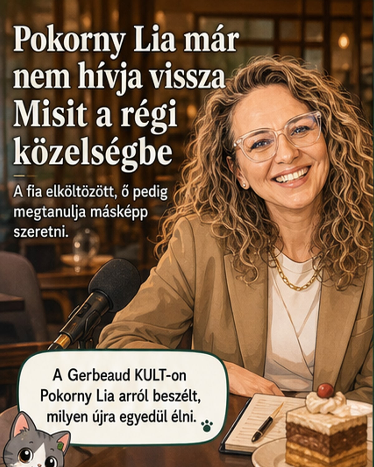 Pokorny Lia nem erőlteti a közös nyaralást Misivel