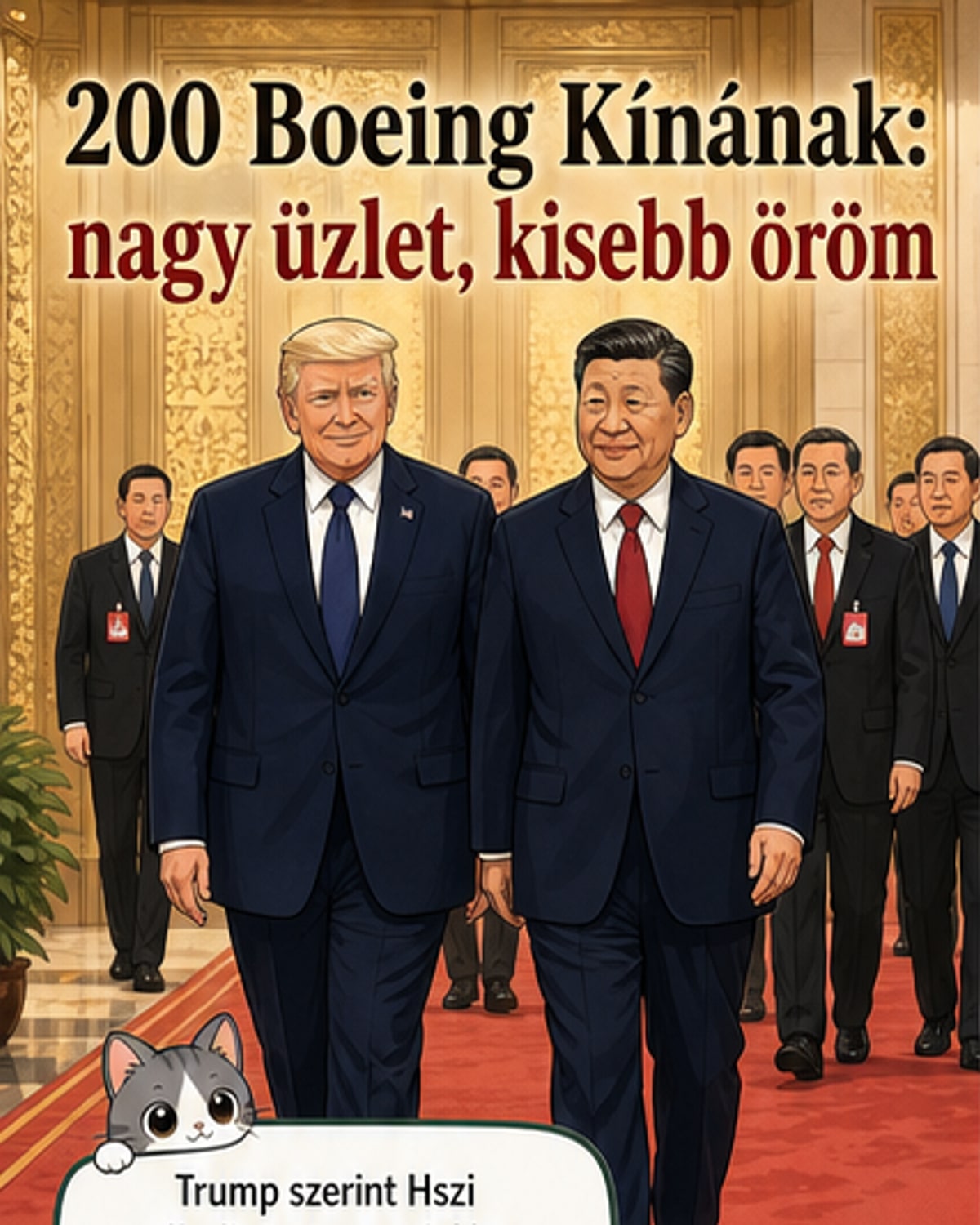 Kína 200 Boeinget rendel, de kevesebb mint várták