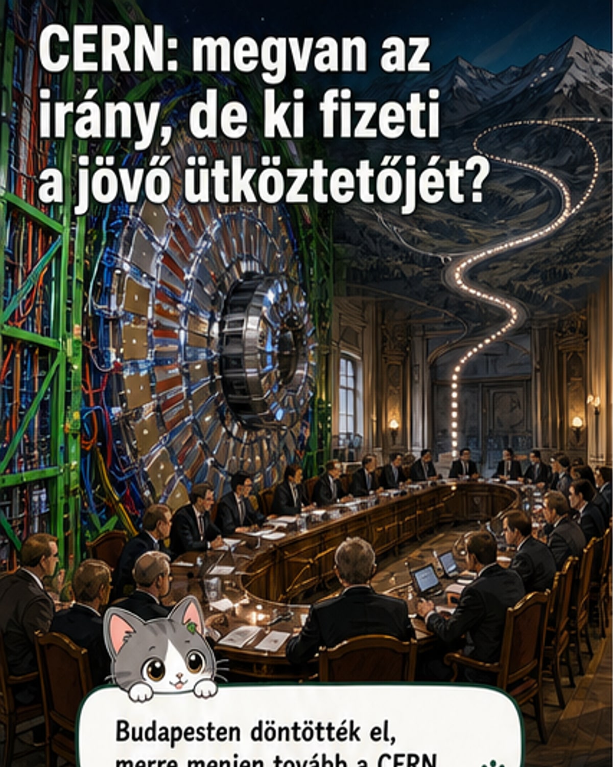CERN új nagy ütköztetője jön