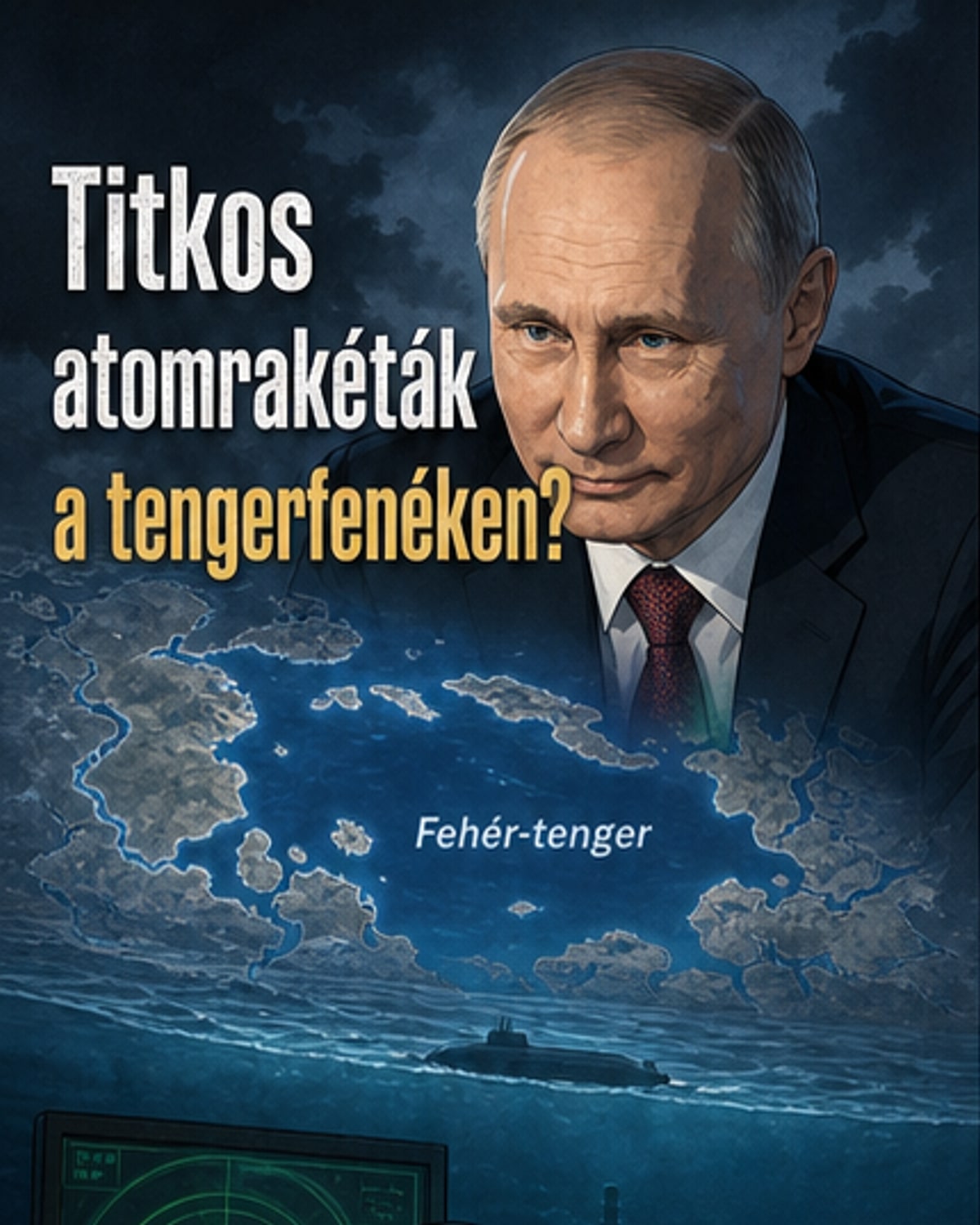 Oroszország titkos tengerfenéki atomrakétákat fejleszt