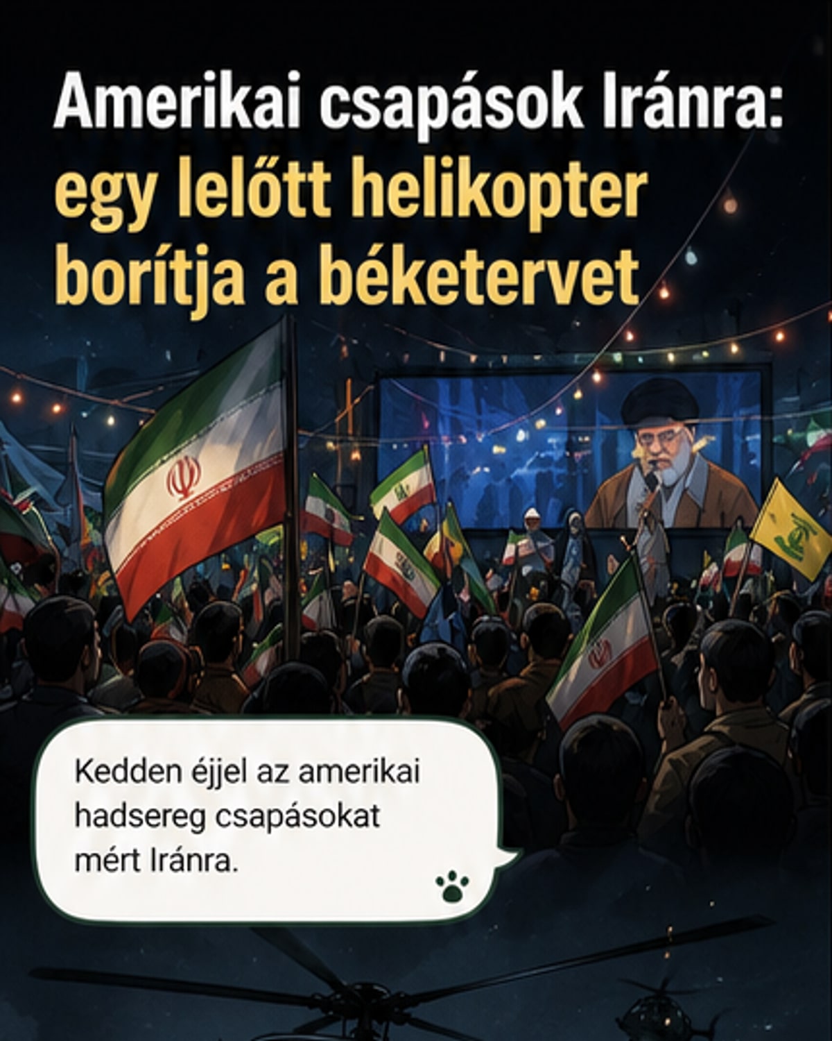 Amerikai csapás Irán ellen