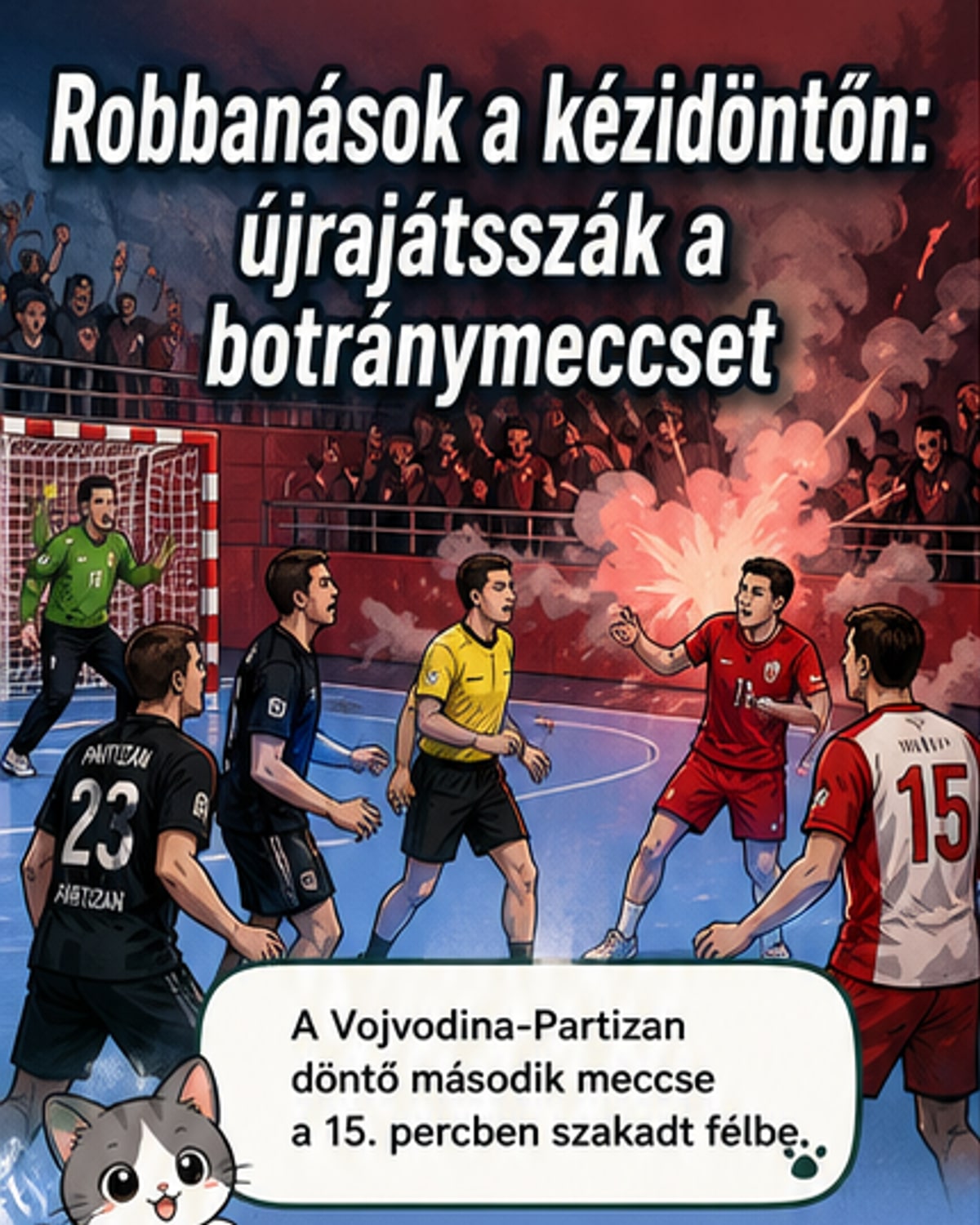 Robbanások a döntőben
