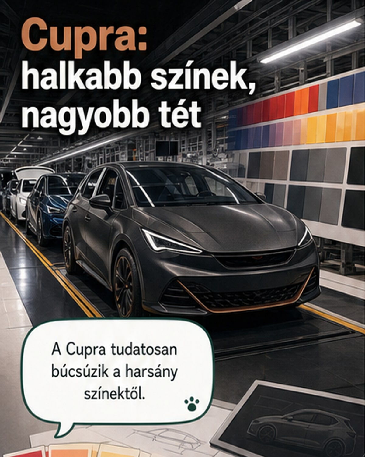 Cupra elengedi a régi színeit