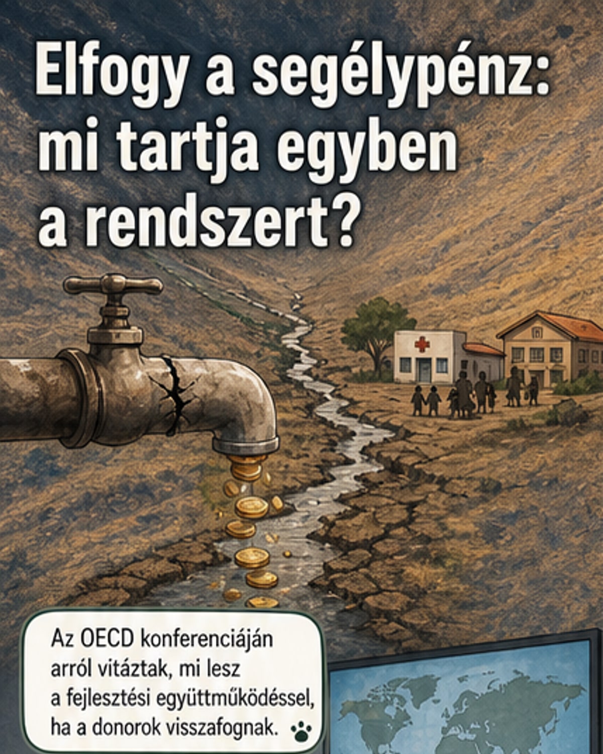 A fejlesztési segélyek visszaszorulása globális rendszerváltozást idézhet elő