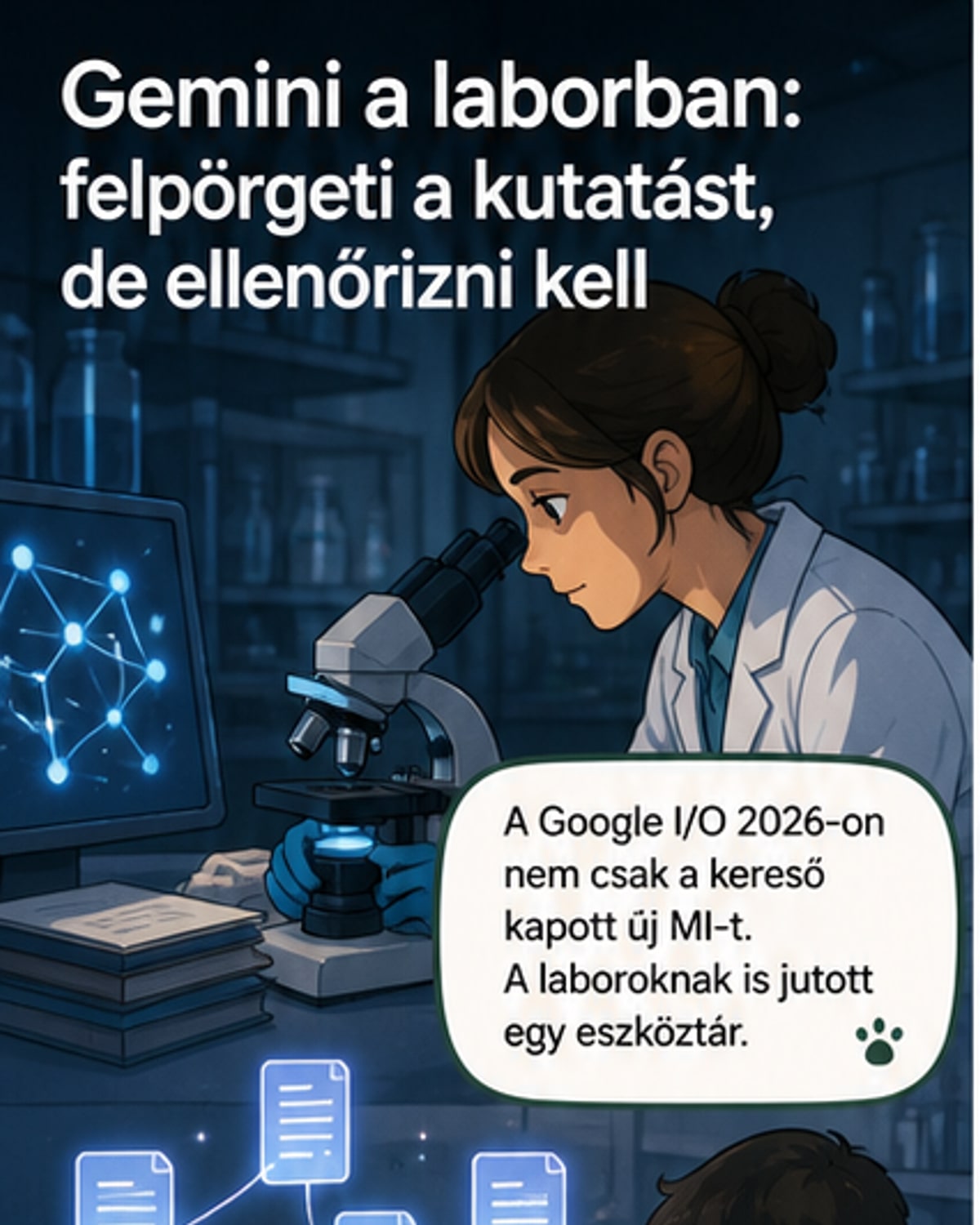 Google mesterséges intelligenciája segítheti a kutatásokat