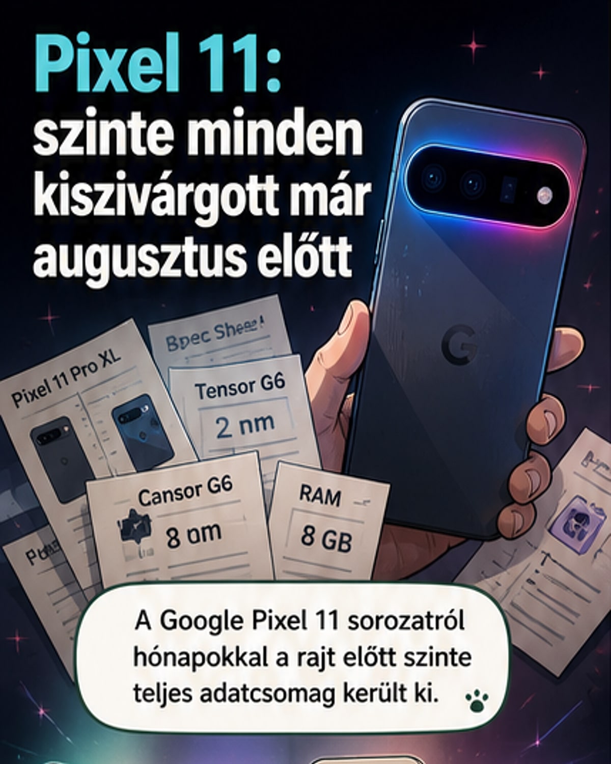Pixel 11: mindent tudunk előre