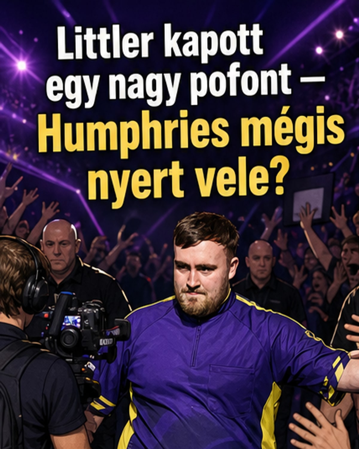 Darts: Littler élen, de bukott is