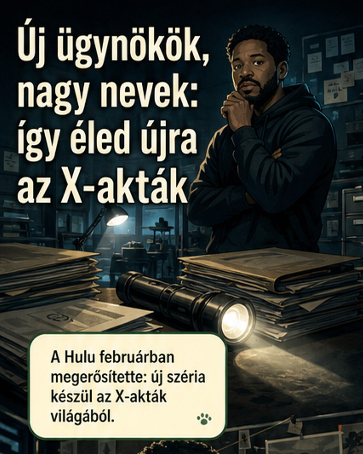 X-akták reboot: új ügynökök, régi hangulat