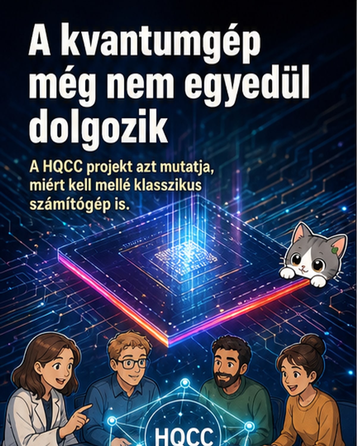 Kvantum és klasszikus számítógép együtt dolgozik