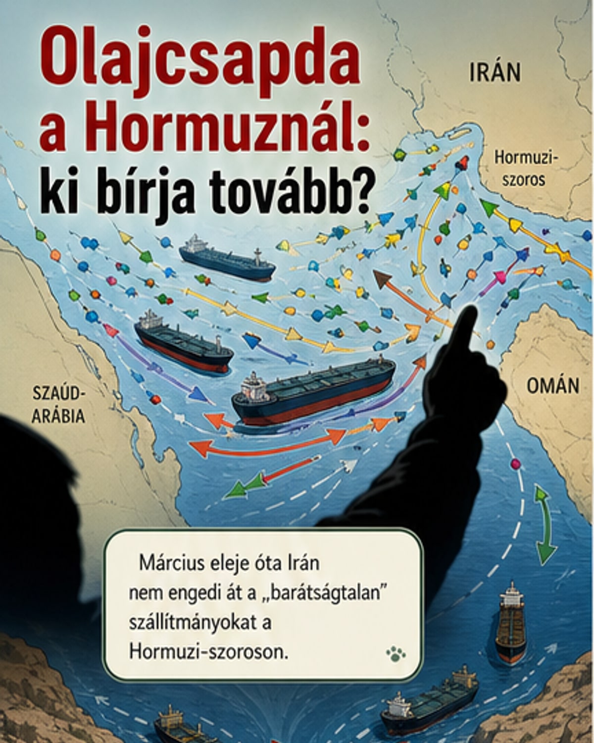 Irán olaja rekedt, de emelkedik az ára