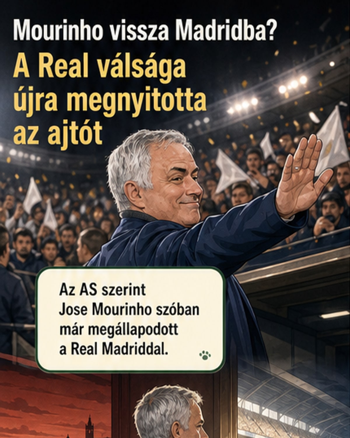Mourinho visszatér a Realhoz?