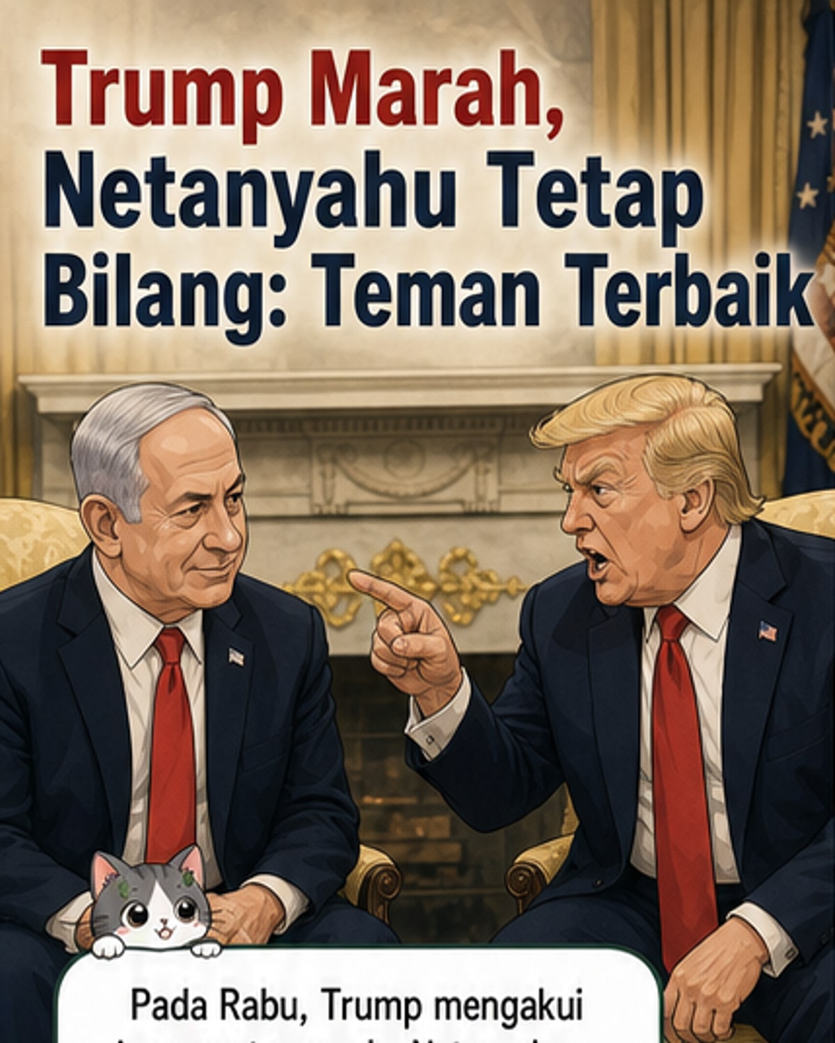 Netanyahu Tanggapi Kemarahan Trump
