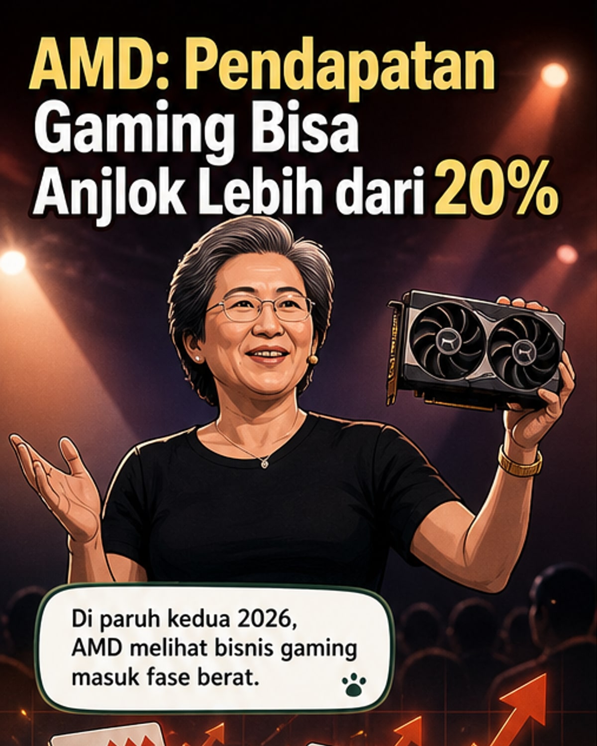 Pendapatan Gaming AMD Anjlok 20%