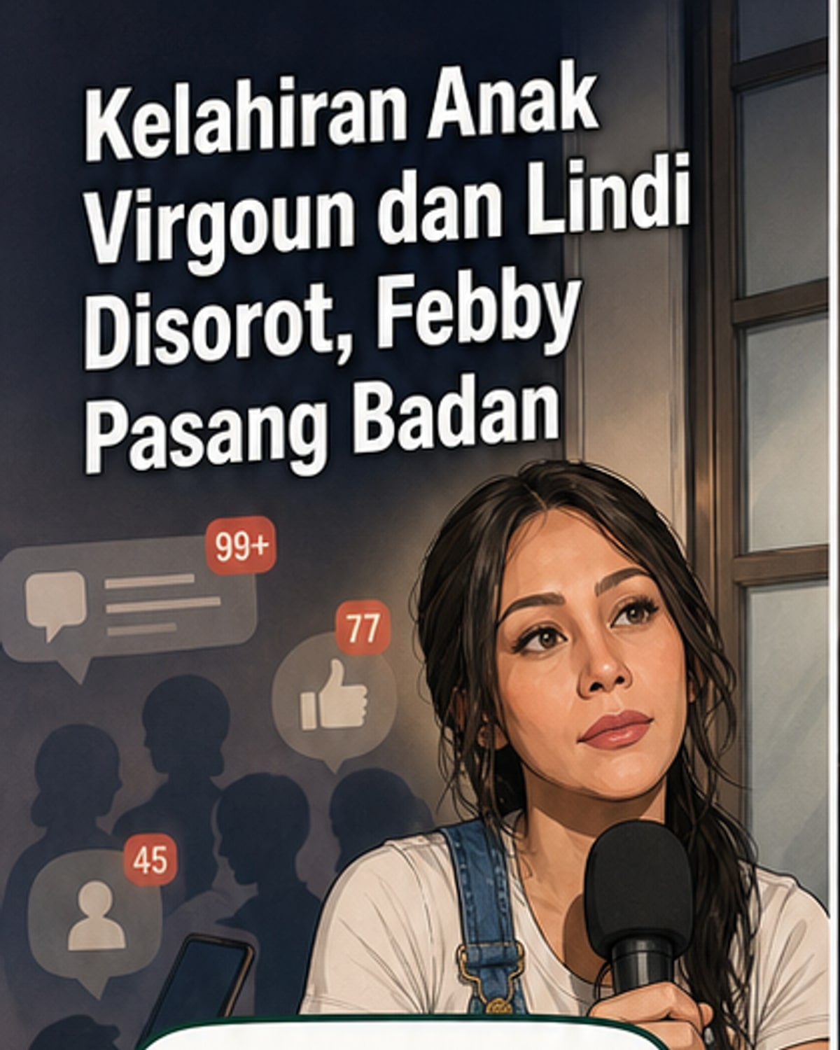 Febby Carol Bela Adiknya Virgoun