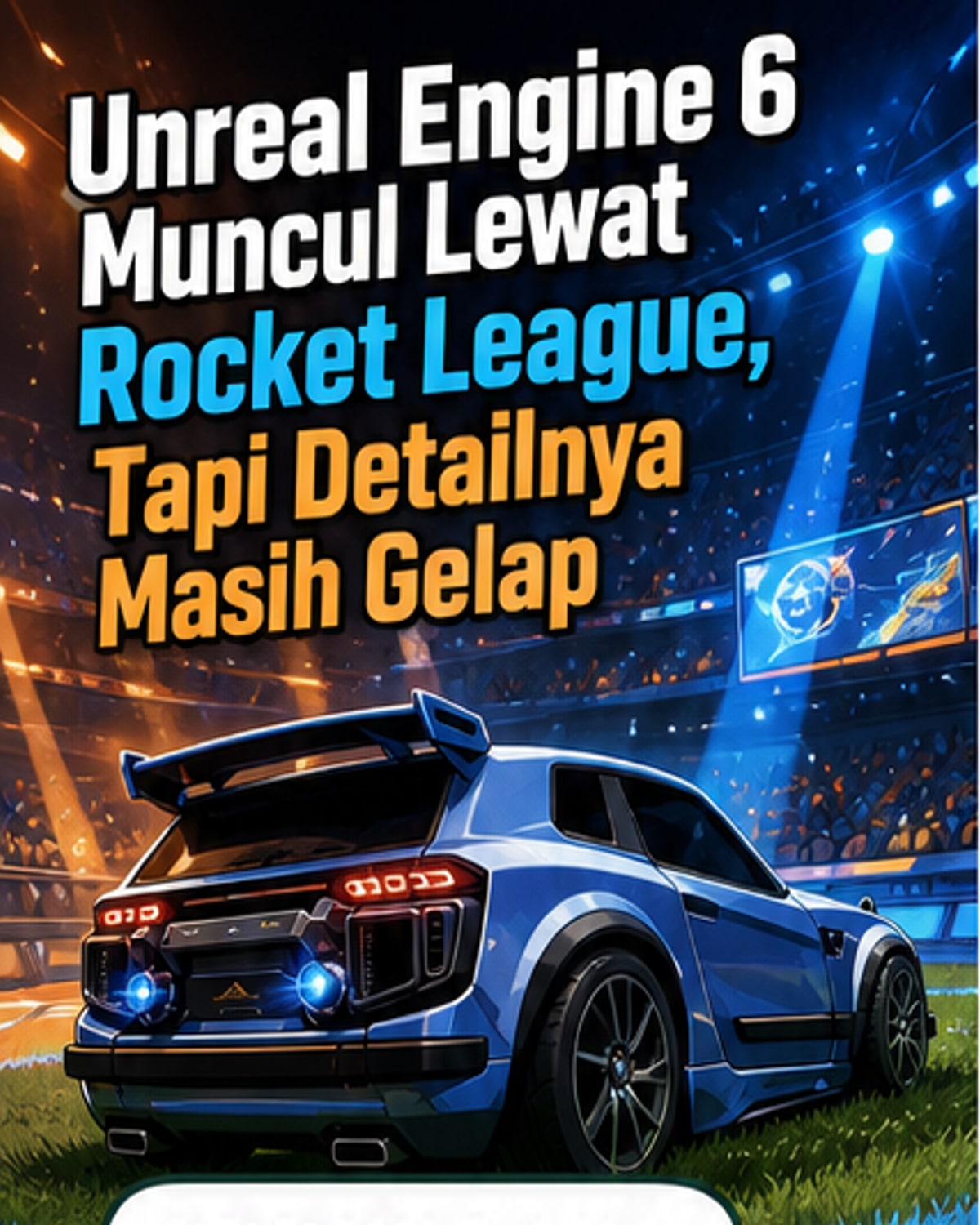 Unreal Engine 6 Hadir, Dimulai dari Rocket League