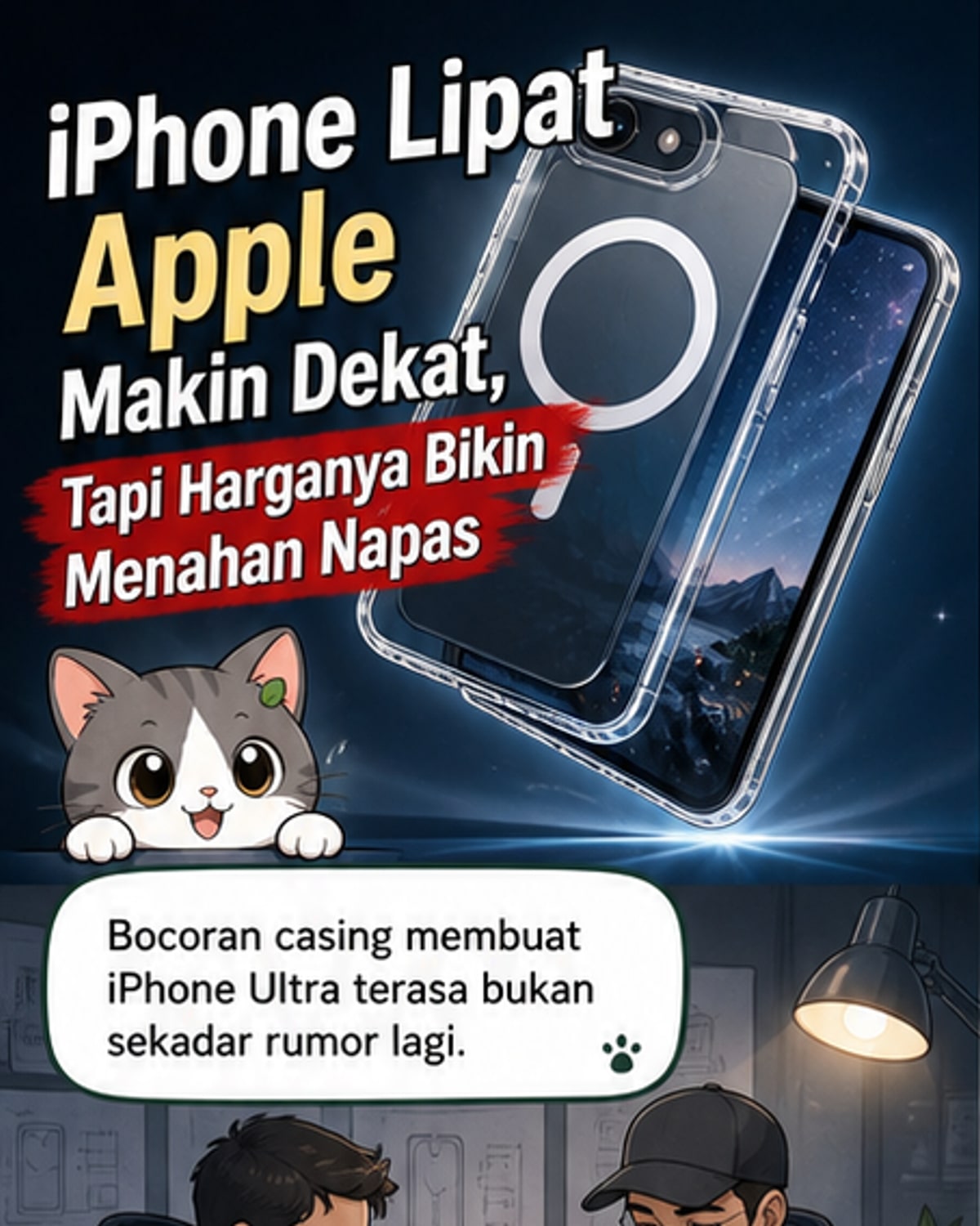 Bocoran Desain iPhone Ultra Terungkap
