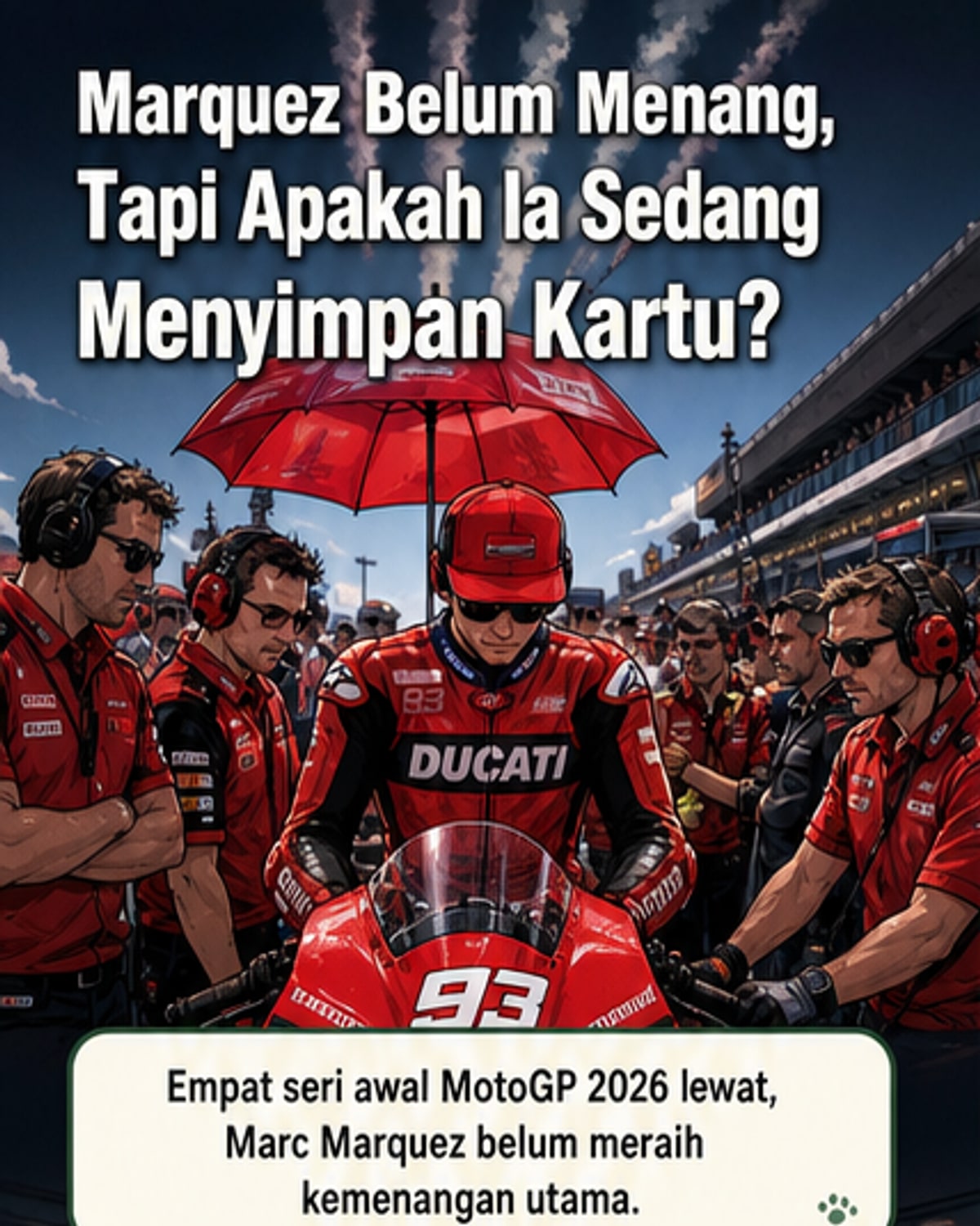 Marquez Sembunyikan Cedera Bahu?