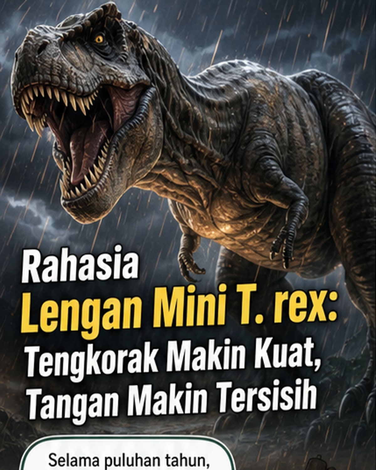 Misteri Lengan T. rex Terpecahkan