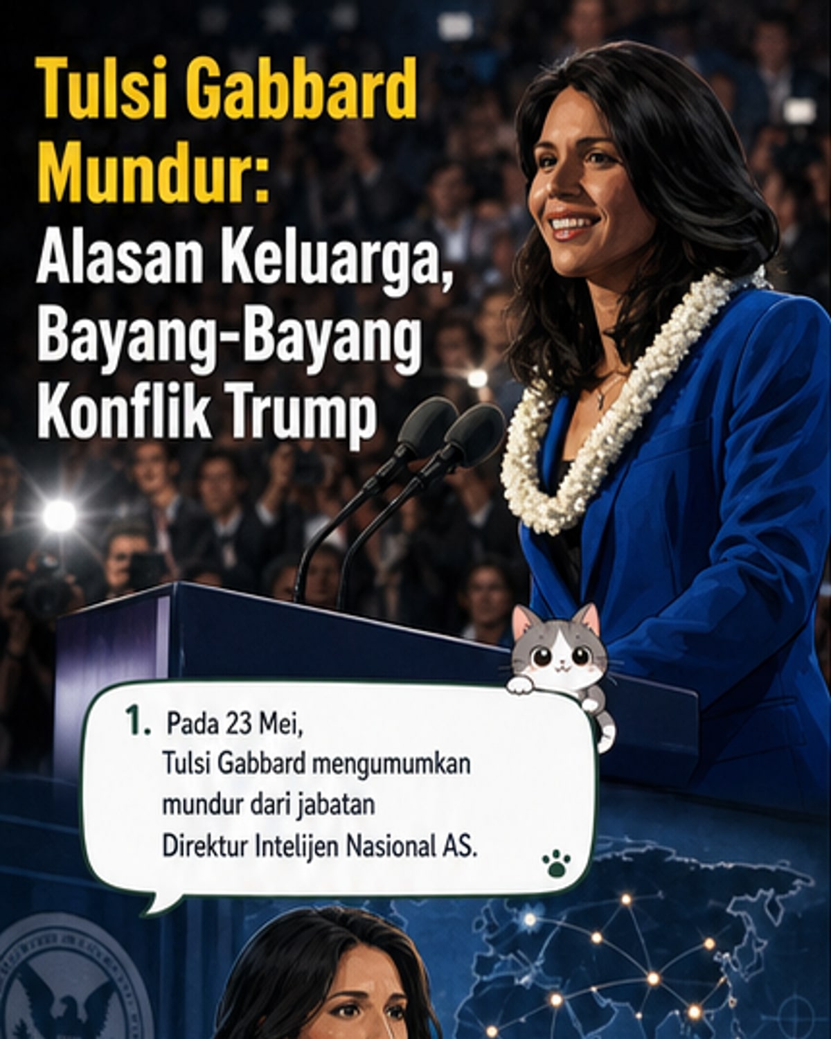 Pengunduran Diri Bos Intelijen AS