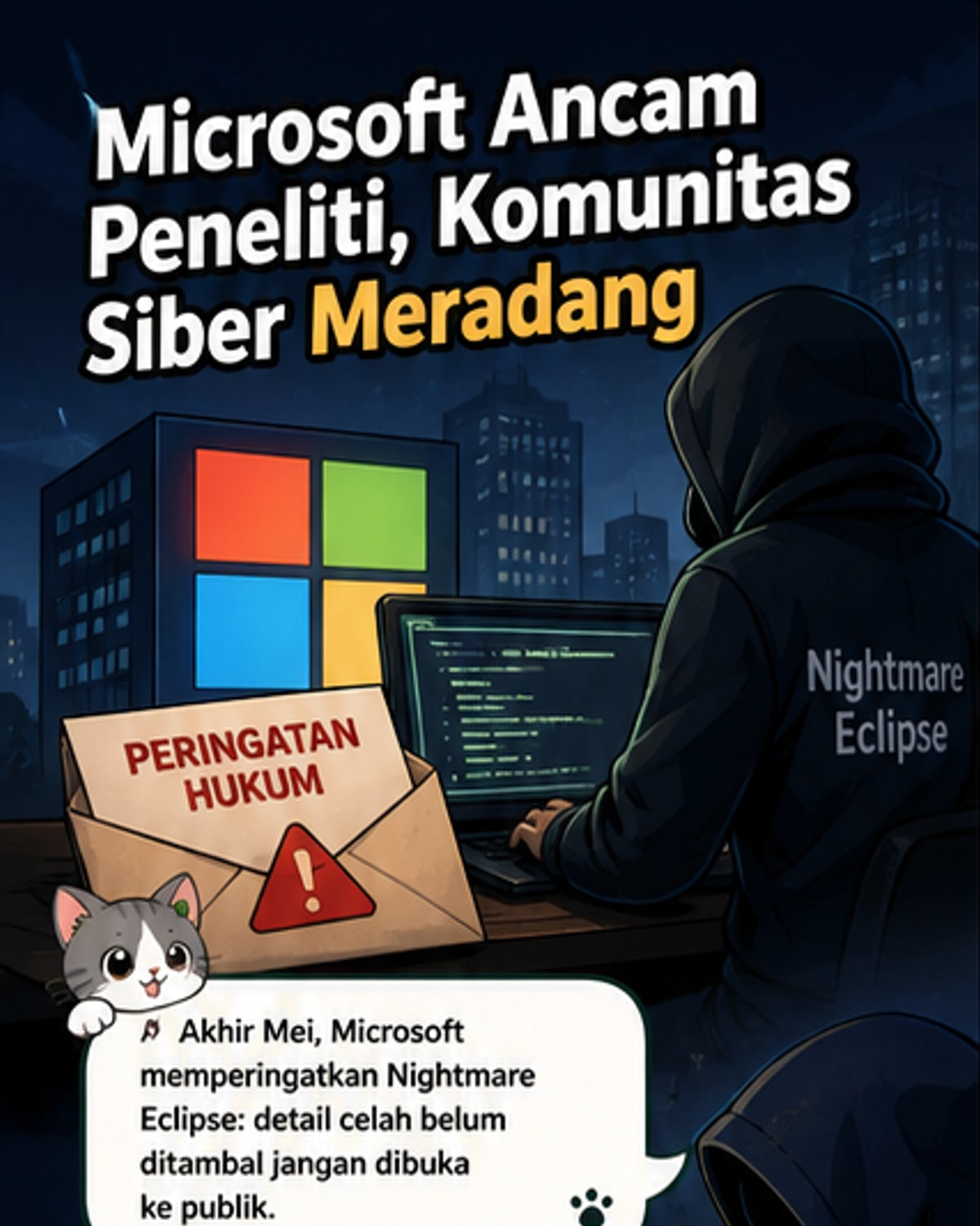 Microsoft vs Peneliti Keamanan