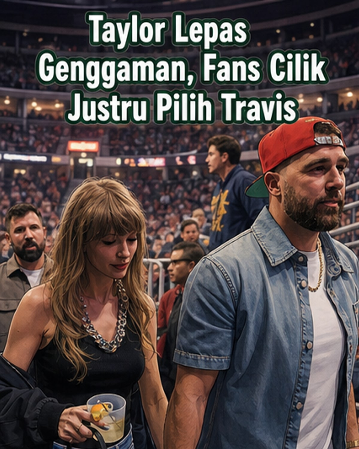 Taylor Swift dan Fans Kecil Travis Kelce