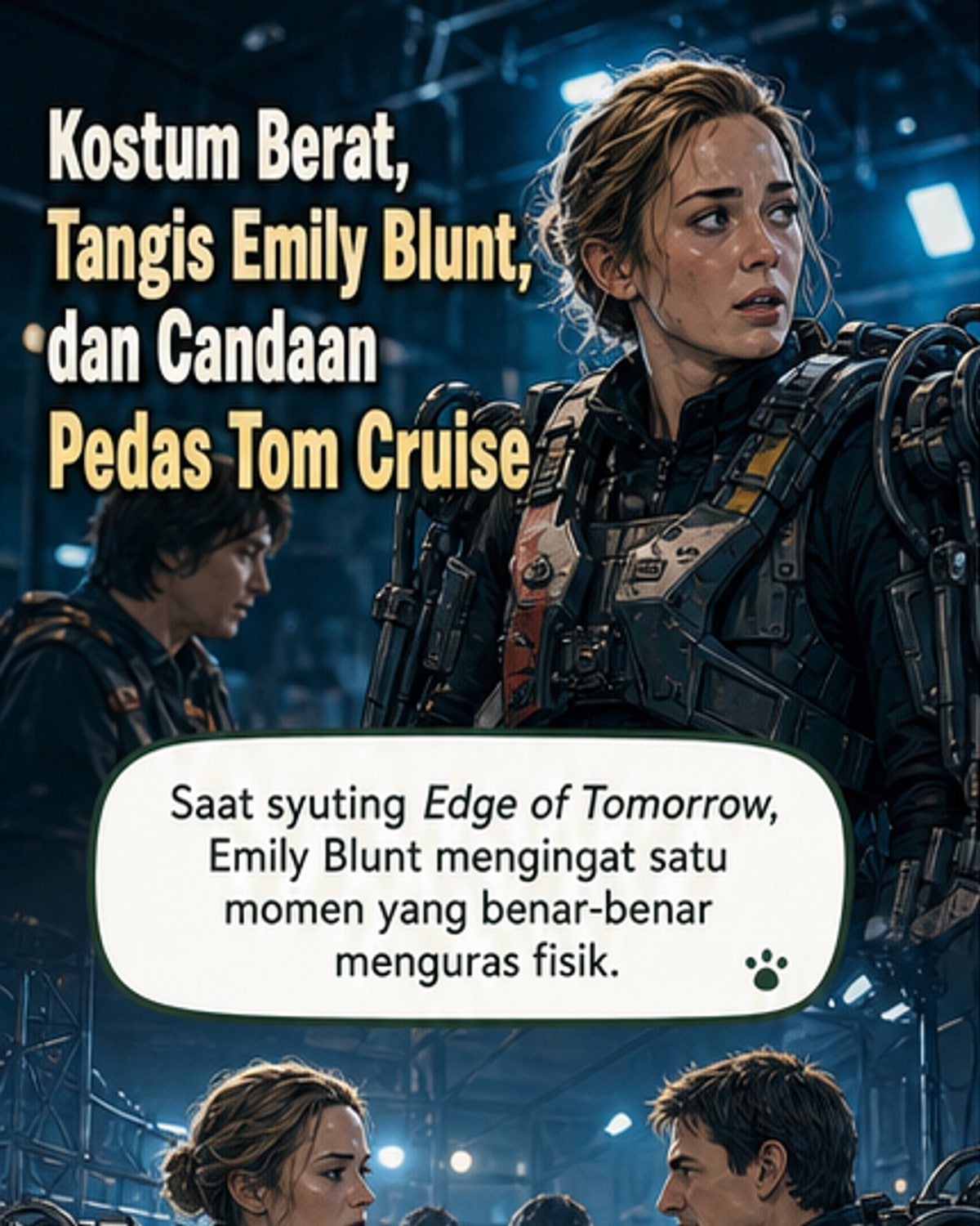 Candaan Kasar Tom Cruise yang Bikin Chemistry Mereka Melekat