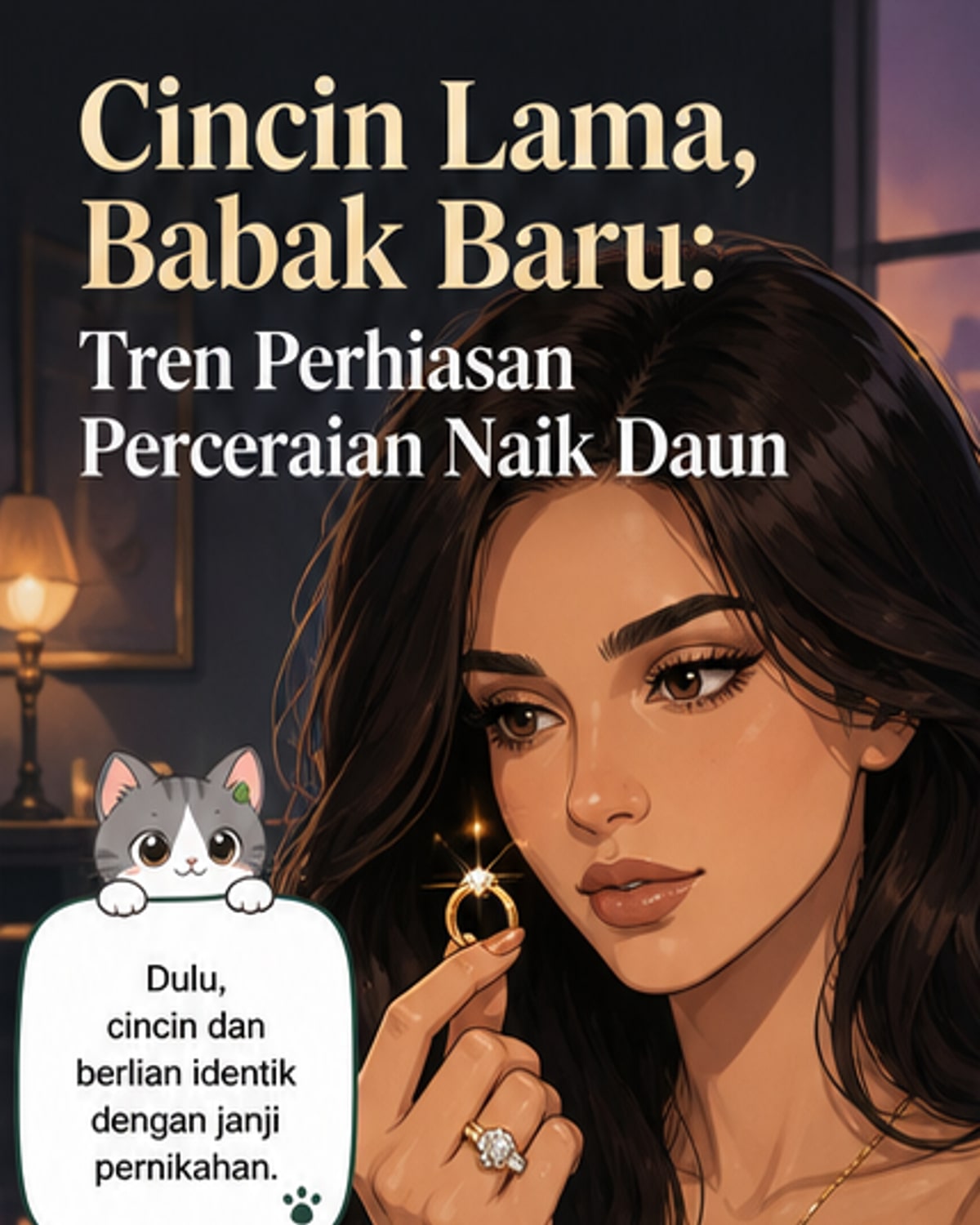 Perhiasan Bekas Nikah Diubah Jadi Simbol Move On