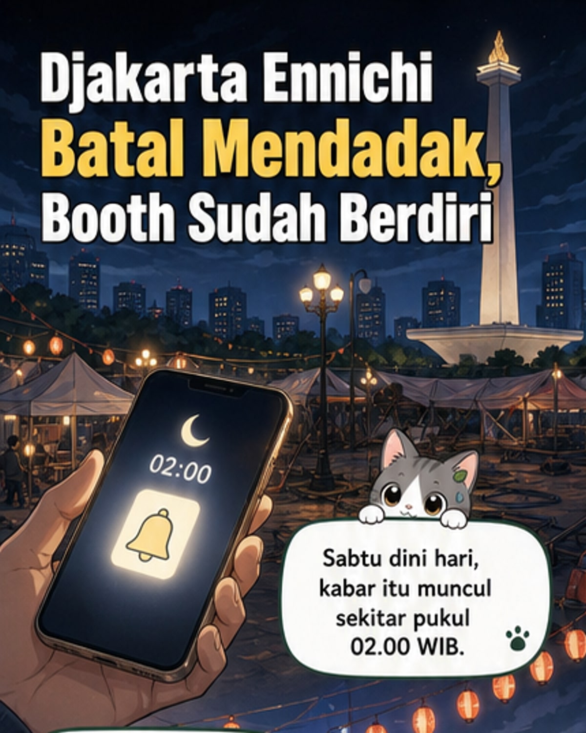 Festival Jepang di Jakarta Batal Mendadak
