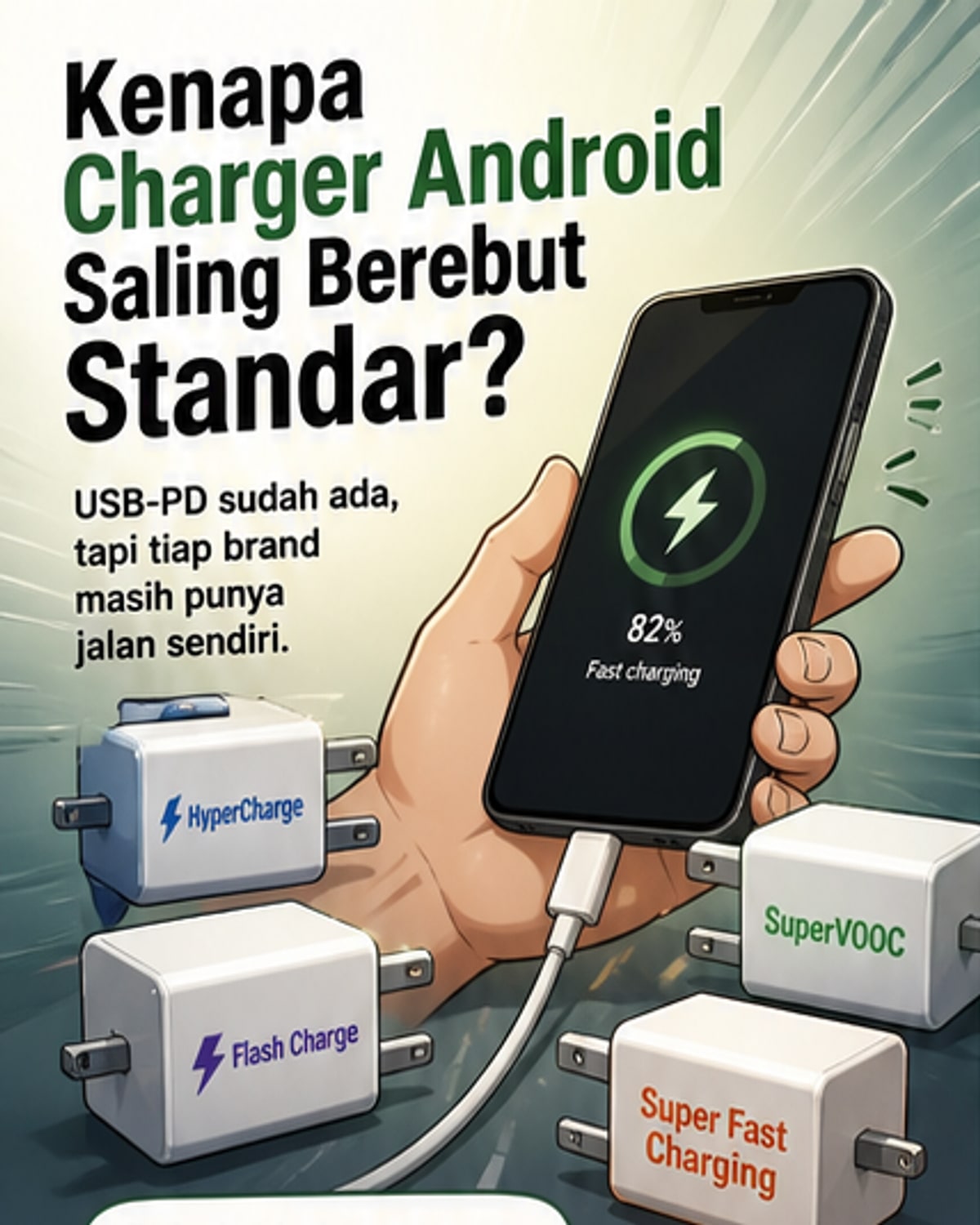 Kenapa Fast Charging Android Banyak Jenis?