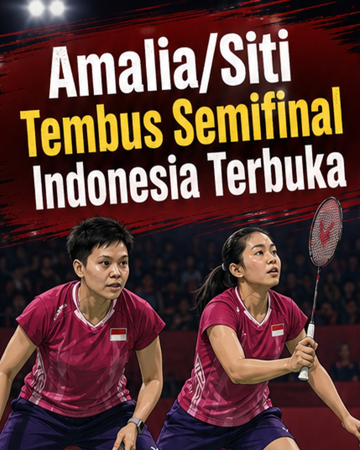 Amalia/Siti ke Semifinal