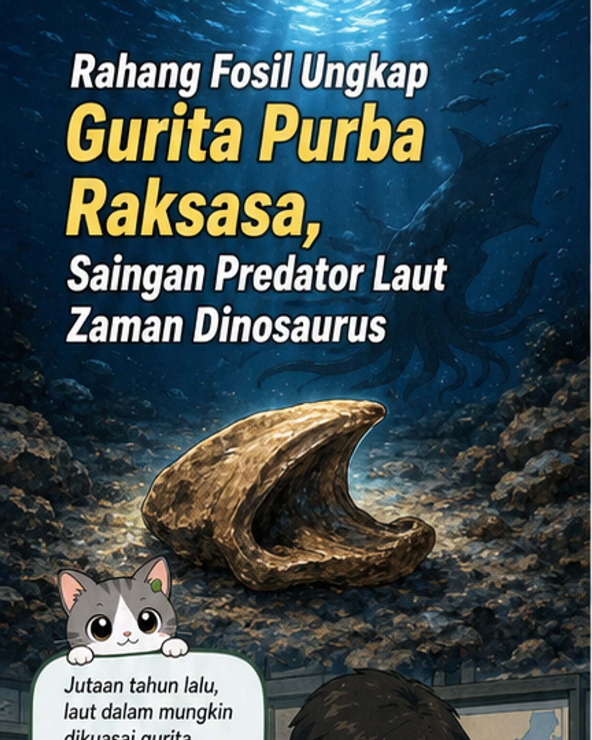 Gurita Raksasa Purba Hiasi Lautan Dalam