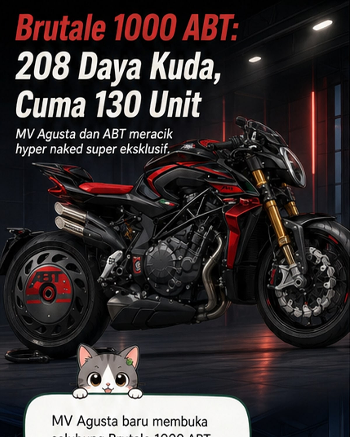 MV Agusta Rilis Motor Edisi Terbatas 130 Unit
