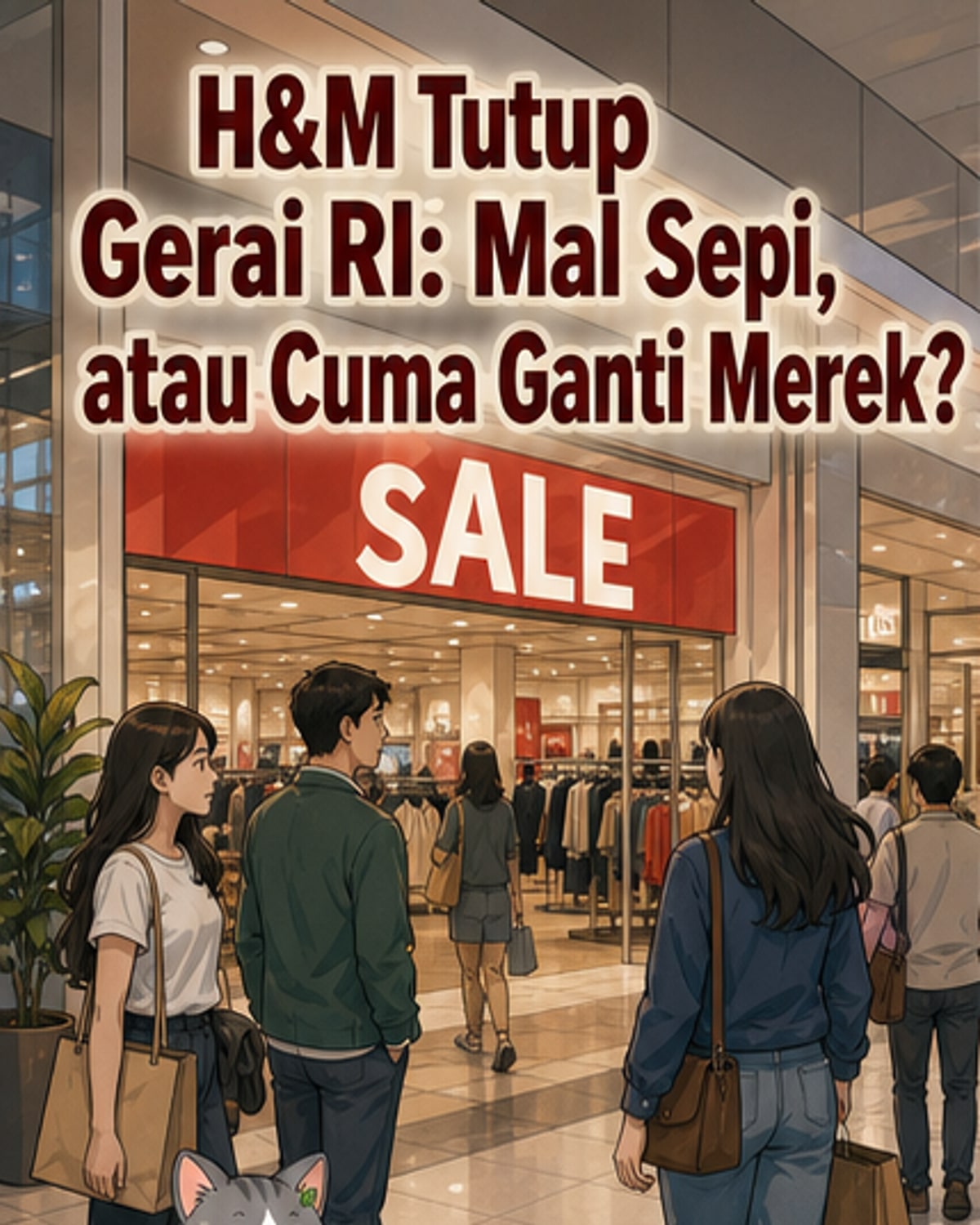 H&M hengkang dari Indonesia