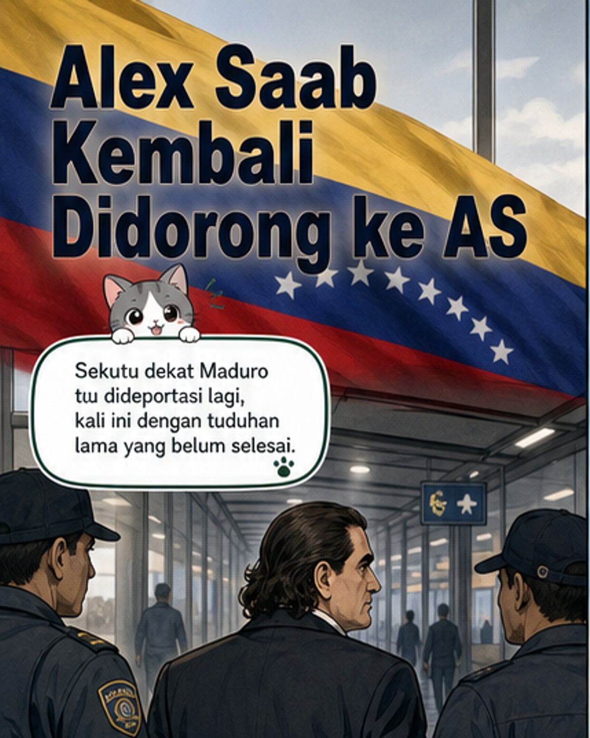 Sekutu Maduro Dideportasi ke AS