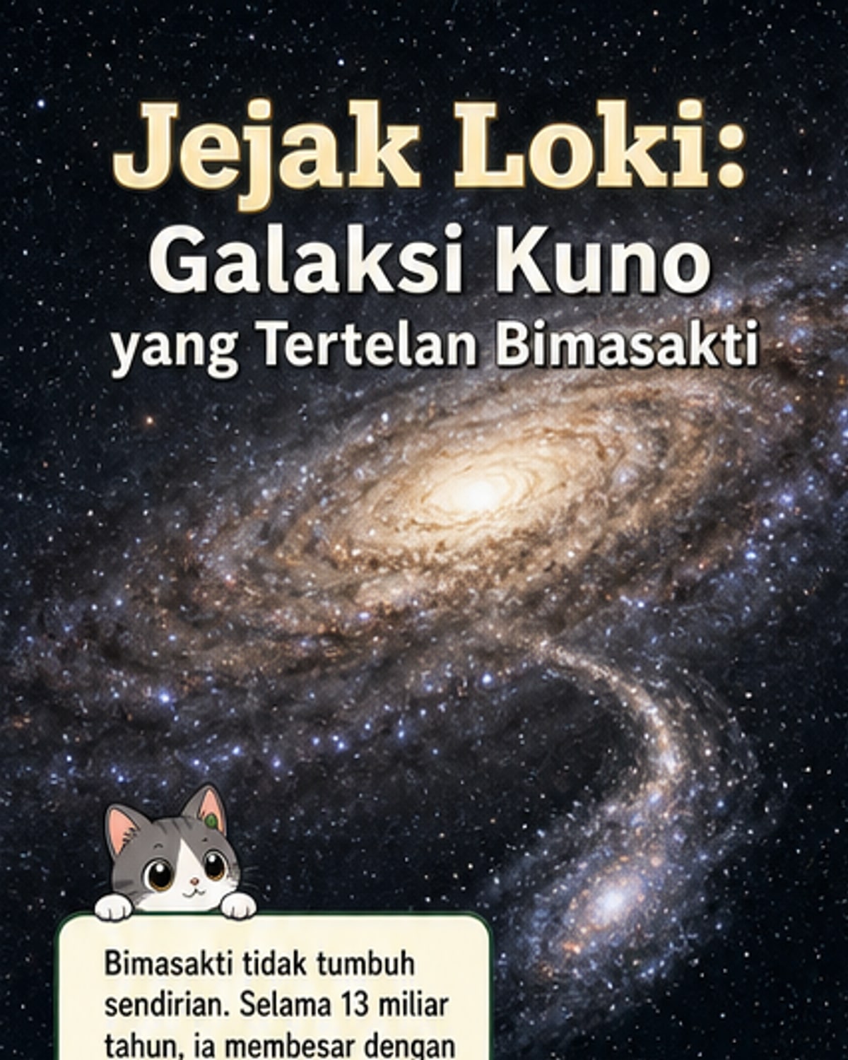 Jejak Galaksi Kuno dalam Bimasakti